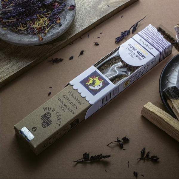 Bâtons de résine Romarin pour purification de la maison et harmonie énergétique naturelle