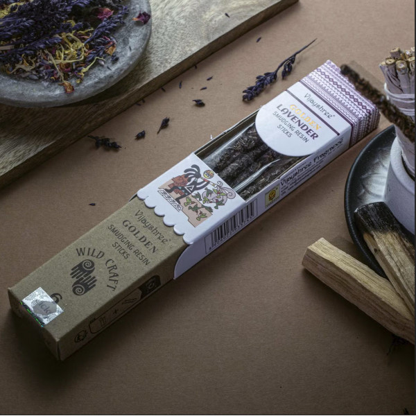 Bâtons de résine Lavande pour ambiance zen, relaxation naturelle et bien-être intérieur
