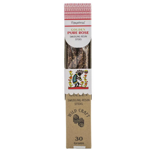 Bâtons de fumigation Rose Pure Vijayshree pour amour, harmonie émotionnelle et purification