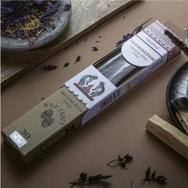 Bâtons de résine Frankincense pour méditation, harmonie énergétique et ambiance sacrée