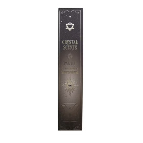 Encens Crystal Scents Pyrite et Cannelle pour concentration, créativité et énergie positive