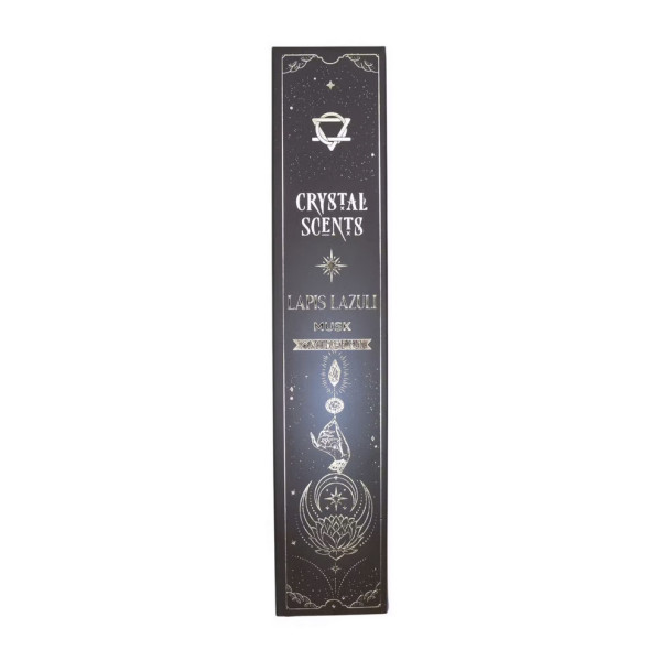 Encens Crystal Scents Lapis Lazuli Musc pour créativité, intuition et sérénité - Namaste Visé