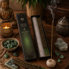 Encens Jade Verte épicé en ambiance zen pour méditation, équilibre émotionnel et bien-être