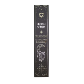 Encens Crystal Scents Tourmaline noire et bois de santal pour protection et ancrage - Namaste Visé