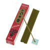 Encens japonais Morning Star Santal avec boîte, bâtonnets et porte-encens en céramique inclus