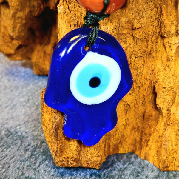Pendant Hamsa en Pierres Naturelles – Protection et Élégance