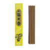 Encens japonais Morning Star Patchouli, boîte jaune et 50 bâtonnets sans bambou