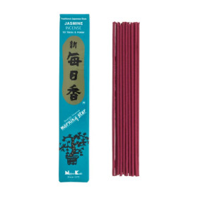 Encens japonais Morning Star Jasmin – 50 bâtonnets