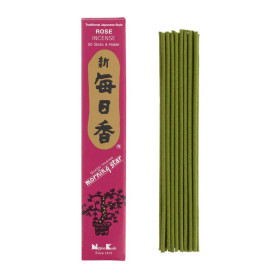 Encens japonais Morning Star Rose – 50 bâtonnets