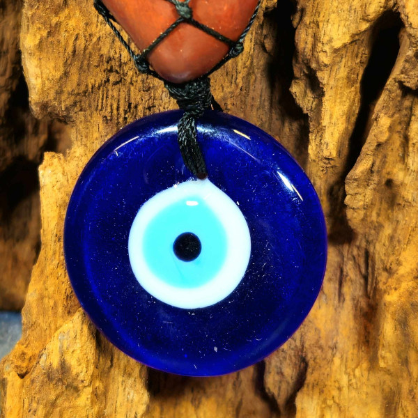 Pendant Œil Malin – Protection Énergétique & Pierres Naturelles | Namaste Visé