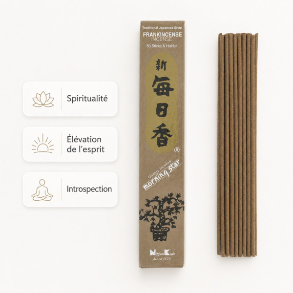 Encens Morning Star Frankincense à l’oliban, spiritualité, élévation de l’esprit et introspection