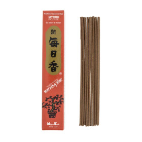 Encens japonais Morning Star Myrrh – 50 bâtonnets