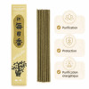 Encens Morning Star Palo Santo avec 50 bâtonnets, purification, protection et renouveau énergétique