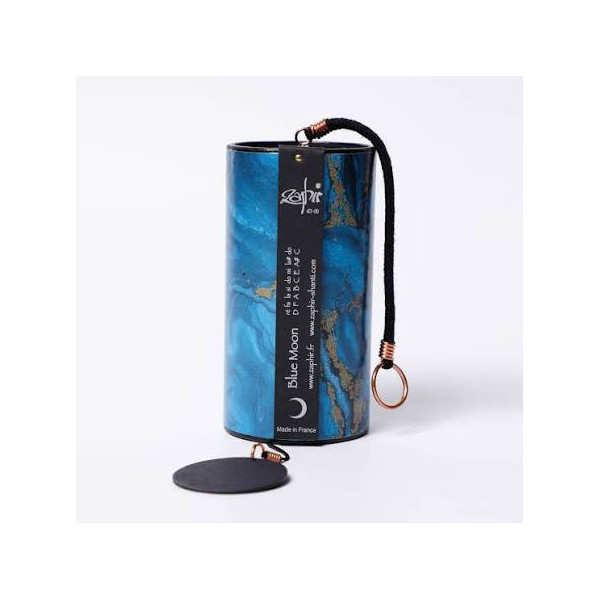 Carillon artisanal Zaphir Blue Moon fabriqué en France pour une ambiance zen et apaisante