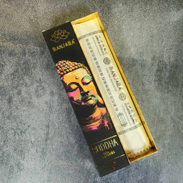 Encens Banjara Bouddha de la Félicité – Joie, Amour & Sagesse Intérieure