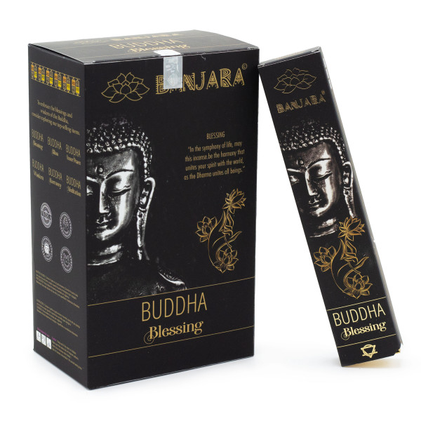 Encens Banjara Bouddha de la Bénédiction – Pureté, Paix & Éveil Spirituel