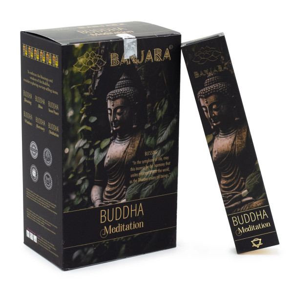 Encens Banjara Bouddha de la Méditation – Clarté & Ancrage