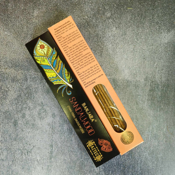 Encens Tribal Banjara SandalWood (Bois de santal) – Force, Stabilité & Protection Sacrée