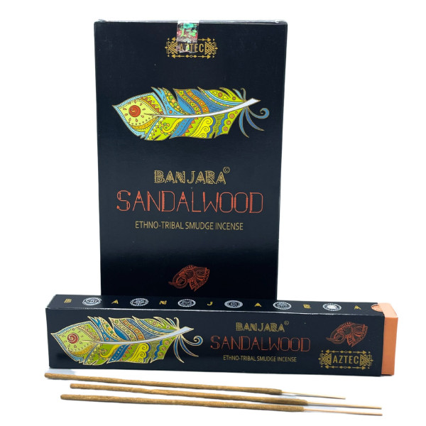 Encens Tribal Banjara SandalWood (Bois de santal) – Force, Stabilité & Protection Sacrée