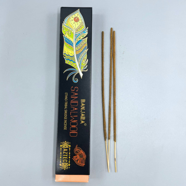 Encens Tribal Banjara SandalWood (Bois de santal) – Force, Stabilité & Protection Sacrée