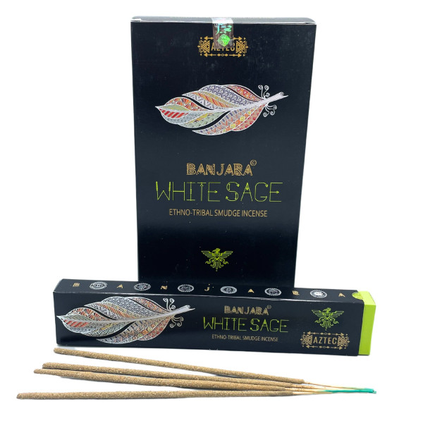 Encens Tribal Banjara White Sage (Sauge Blanche)
