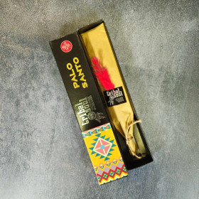Encens Tribal Soul Palo Santo avec sa plume de fumigation offerte