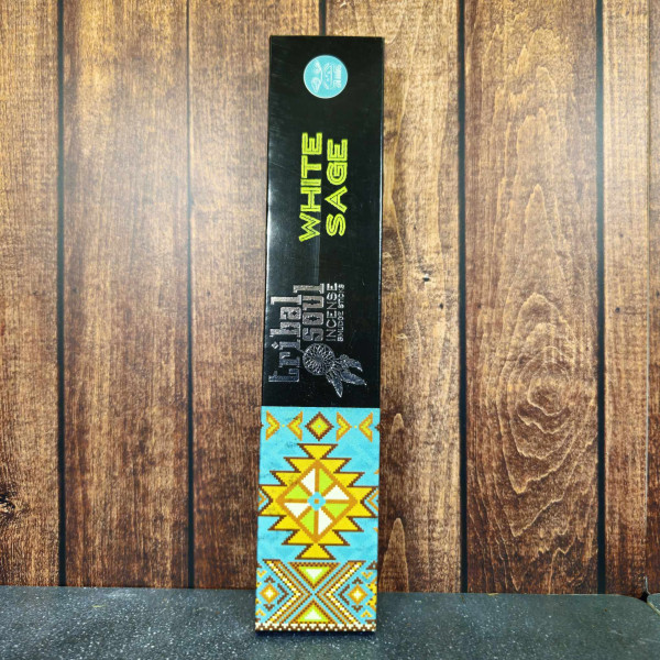Boîte d’encens Tribal Soul Sauge Blanche avec sa plume traditionnelle amérindienne