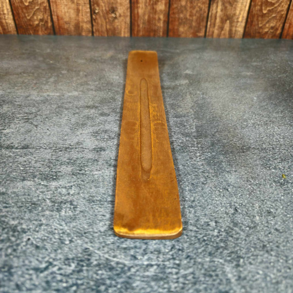 Porte-encens en bois de manguier artisanal