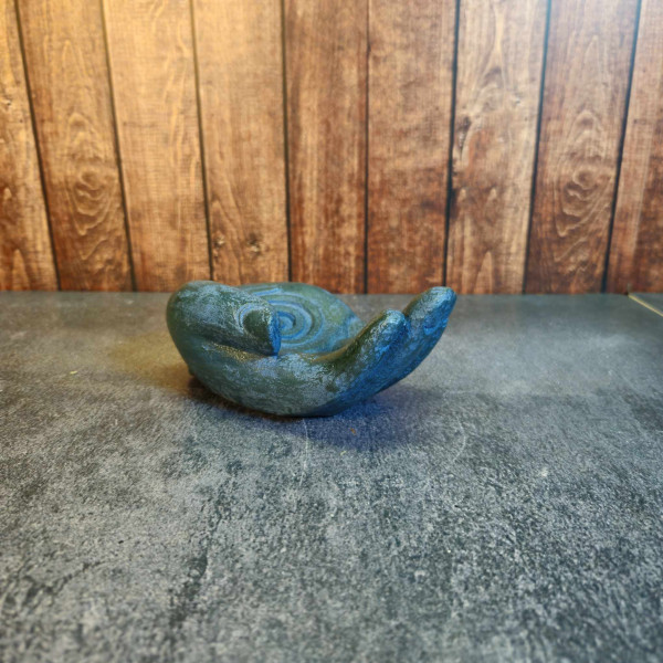 Porte-encens main en béton Croissance & Nouvelle Vie – Symbole de renouveau | Namaste Visé