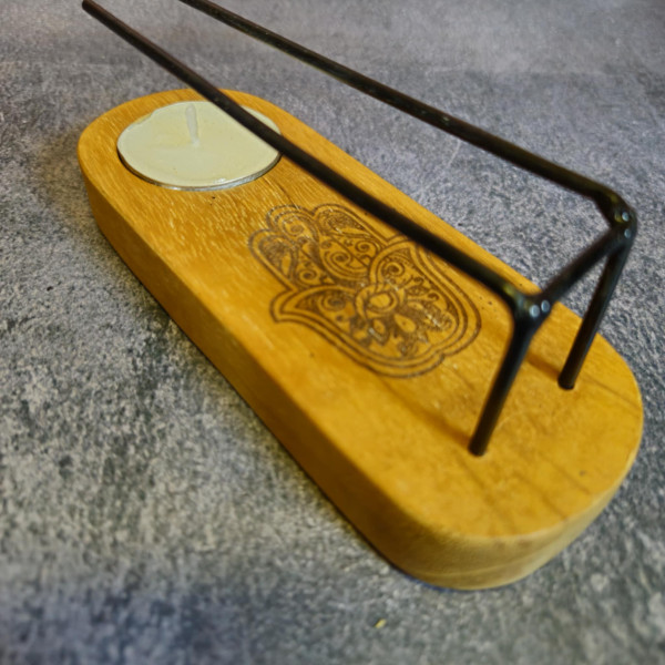 Brûleur Sauge et Palo Santo Hamsa – Purification & Sérénité