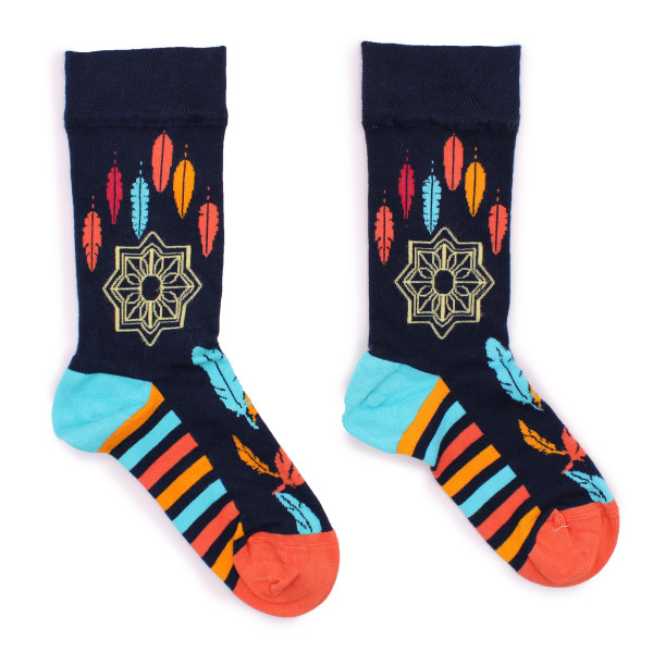 Chaussettes en Bambou imprimées Attrape-rêves (41-46)