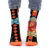 Chaussettes en Bambou motif Bouddha Bleu (36-40)