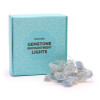 Guirlande lumineuse en pierre Celestine
