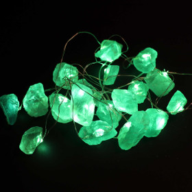 Guirlande lumineuse en Jade Cristallin