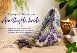 Pourquoi choisir une améthyste brute ?