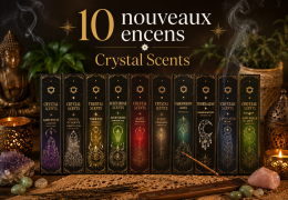Découvrez les nouveaux encens Crystal Scents